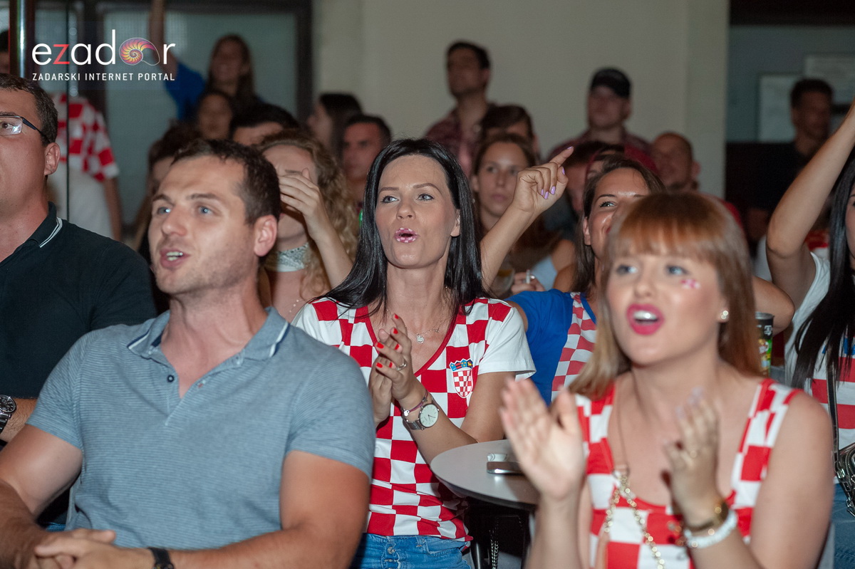 Zadar je gorio: Velika fešta nakon plasmana Vatrenih u polufinale Svjetskog prvenstva