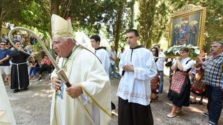 Visovac: Svečano misno slavlje povodom blagdana Gospe od Anđela, Photo: Hrvoje Jelavic/PIXSELL