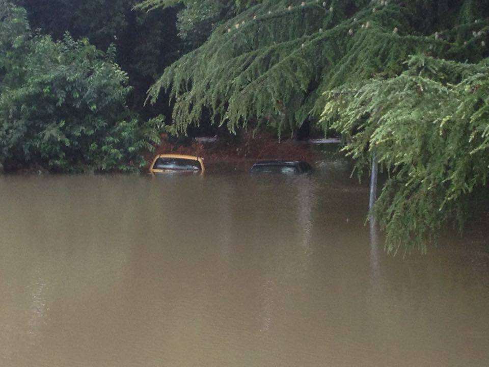 Poplava u bivšoj vojarni Franka Lisice