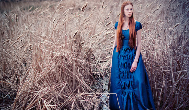 Plava haljina/haljine/žena/samoća, foto: fairysiren.deviantart.com