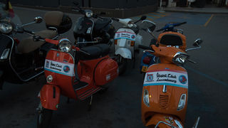 Vespa World Days 2015: Prve vespe stigle u Biograd, foto: Vinko Pešić