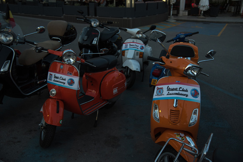 Vespa World Days 2015: Prve vespe stigle u Biograd, foto: Vinko Pešić
