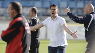 Zadar, 260513.
Stadion Stanovi.
Utakmica MAXtv 1. HNL izmedju Zadra i Splita.
Foto: Tom Dubravec / CROPIX