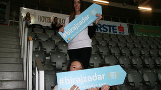 Košarkaši i navijači KK Zadar podržali akciju #birajzadar Košarkaši i navijači KK Zadar podržali akciju #birajzadar