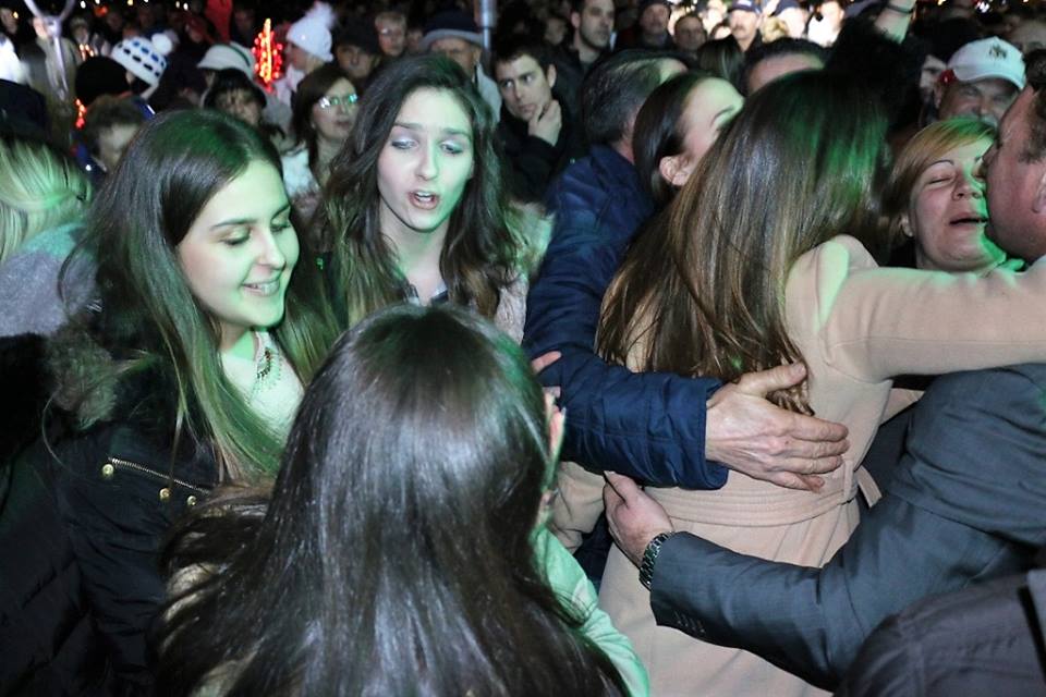 Spektakularni doček Nove 2017. godiner u Viru