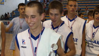 Podjela pehara i medalja, 4. Memorijalni turnir “Tomislav Knezevic”, Zadar 30.8.2008.