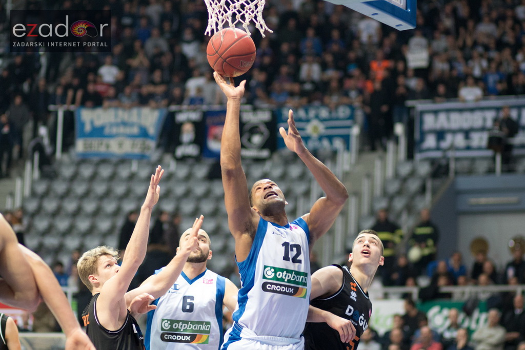 HT Premijer liga: 9. kolo: KK Zadar – GKK Šibenik 81-72. Joshua Bostic
