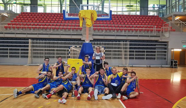 Ekipa zadarske Gimnazije Franje Petrića srednjoškolski prvak Hrvatske u košarci