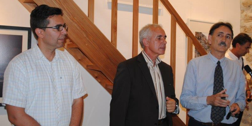 Stipe Zrilić i Mirko Đinđić u Novigradu, foto:zadarska-zupanija.hr