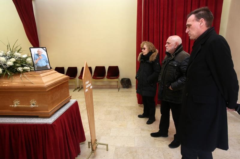 Posljednji ispraćaj velikog hrvatskog književnika Ive Brešana na šibenskom groblju Kvanj