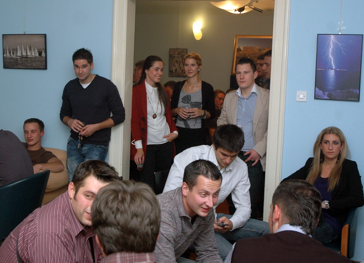 Brucosijada zadarskih studenata u Klubu Zadrana i Roko Akademiji, Foto: KZS