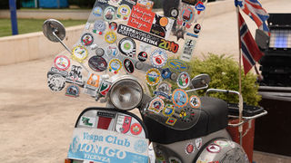 Vespaši zauzeli Biograd, foto: Vinko Pešić