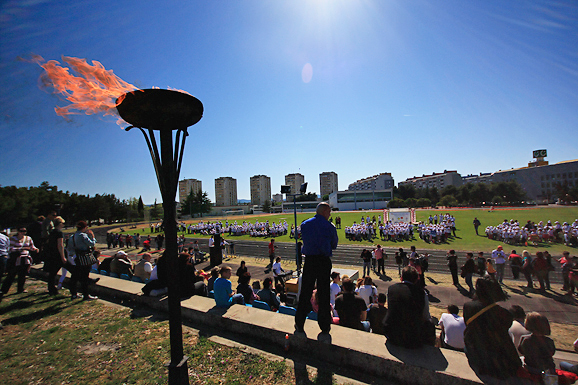 Olimpijada dječjih vrtića (foto:Saša Čuka) Olimpijada dječjih vrtića (foto:Saša Čuka)