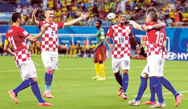 Slavlje hrvatskoh nogometaša, foto: twitter