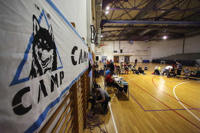 Bibinje: Županijsko natjecanje u sportskom penjanju na umjetnoj stijeni. Foto: Leo Banić