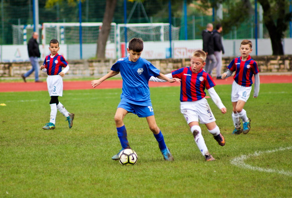 Nogometno druženje tića Zare i splitskog Hajduka