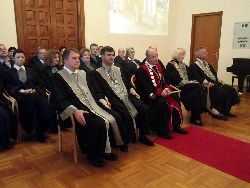 Sveuciliste u Zadru, svecana dvorana – proslava 13. obljetnice obnove