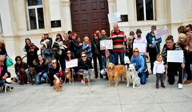 Skup podrške za NO KILL skloništa za životinje,  foto Iva Perinčić