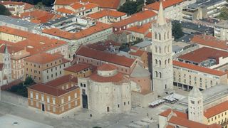 Zadar iz zraka, panorama Zadra Zadar iz zraka, panorama Zadra