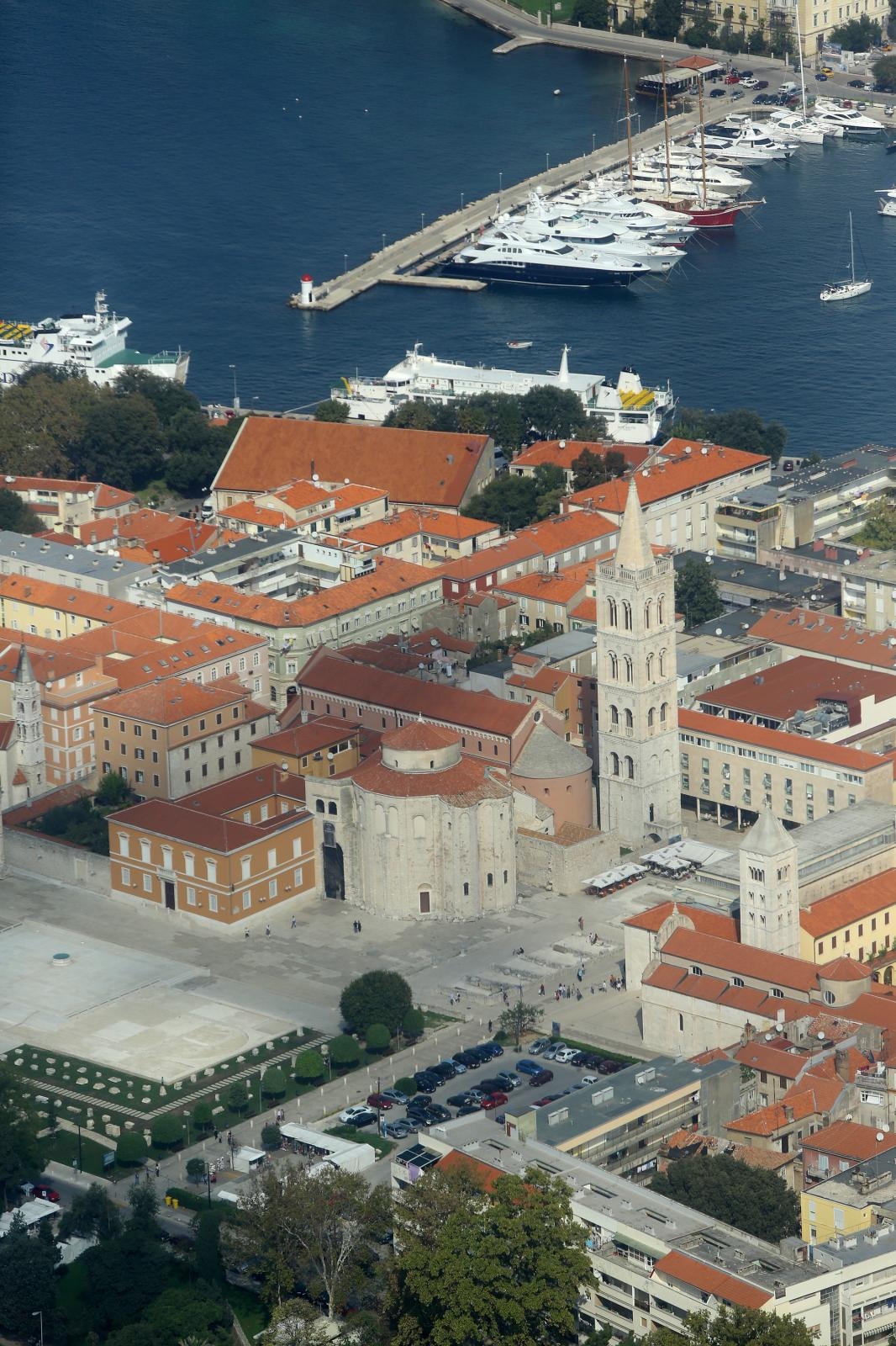 Zadar iz zraka, panorama Zadra Zadar iz zraka, panorama Zadra