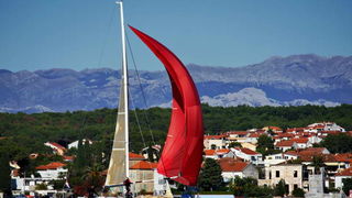 Zadarska Koka 2016. gledana s mora. Foto: Leonard Kvarantan Zadarska Koka 2016. gledana s mora. Foto: Leonard Kvarantan