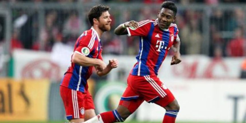 David Alaba i Xabi Alonso, foto: fcbayern.de David Alaba i Xabi Alonso, foto: fcbayern.de