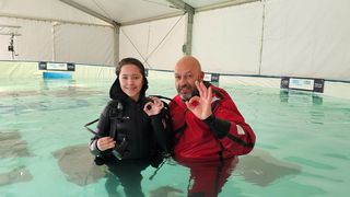 Ronilačka atrakcija na Crofish sajmu