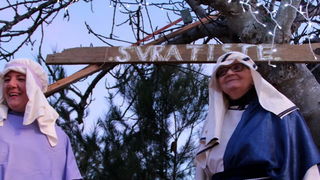 U Diklu kod bunara upriličene žive jaslice U Diklu kod bunara upriličene žive jaslice