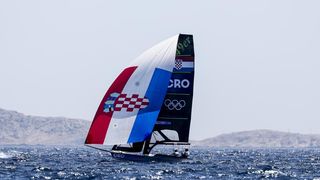 OI Pariz 2024: Braća Fantela u klasi 49er na regatnom polju u Marseilleu