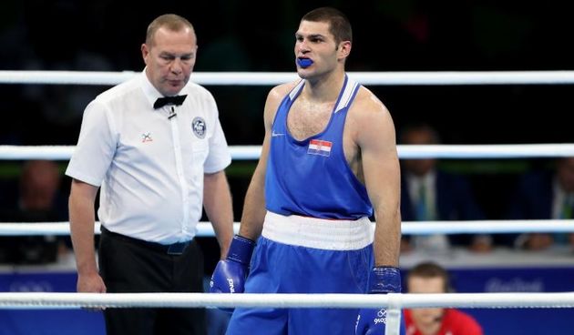 Olimpijske igre Rio 2016. Boks, polufinale u teskoj kategoriji +91kg. Filip Hrgovic (Hrvatska) – Tony Victor James Yoka (Francuska). Photo: Igor Kralj/PIXSELL