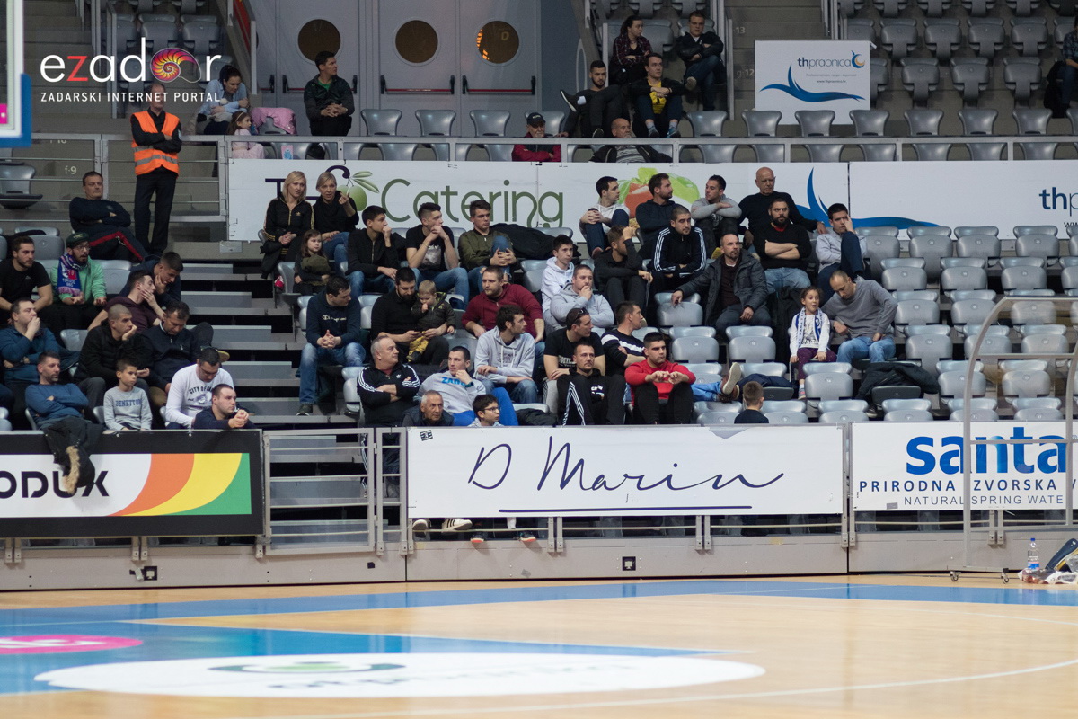 HT Premijer liga, 17. kolo: KK Zadar – KK Arbanasi 116-94