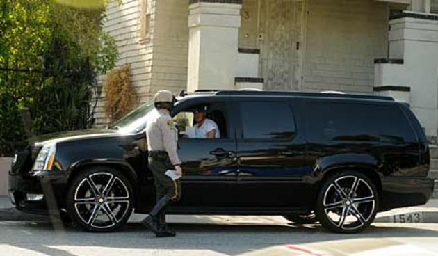 Beckham u prometnom prekršaju (Foto: dailymail.co.uk)