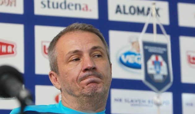 27.09.2014., Gradski stadion, Koprivnica – MAXtv 1. HNL, 10. kolo, NK Slaven Belupo – GNK Dinamo. Konferencija za medije nakon zavrsetka utakmice. Photo: Marijan Susenj/PIXSELL