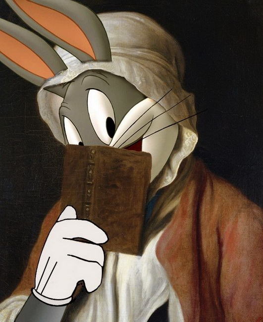 Crtani junaci u umjetnosti Crtani junaci u umjetnosti