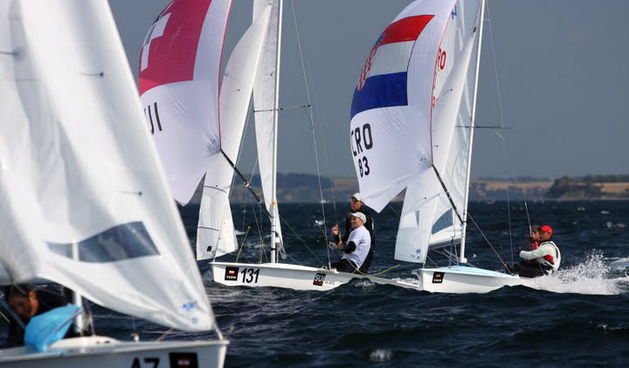 Svjetski prvaci Sime Fantela i Igor Marenic, Foto: worlds470.kdy.dk