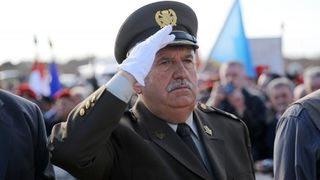 Kolonom sjećanja i polaganjem vijenaca obilježena 23. obljetnica stradanja Škabrnje, Foto: Filip Brala/PIXSELL Kolonom sjećanja i polaganjem vijenaca obilježena 23. obljetnica stradanja Škabrnje, Foto: Filip Brala/PIXSELL