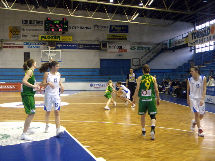 ZKK Zadar – ZKK Pula Biska 80-65 ZKK Zadar – ZKK Pula Biska 80-65