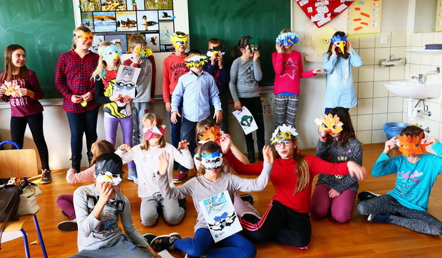 5. “Maskenbal ptica”, likovno-edukativna radionica u organizaciji Javne ustanove Park prirode Vransko jezero