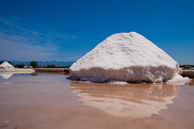Solana Nin, berba soli, foto: Leo Banić