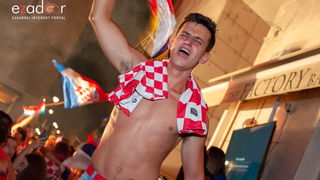 Zadar je gorio: Velika fešta nakon plasmana Vatrenih u finale Svjetskog prvenstva