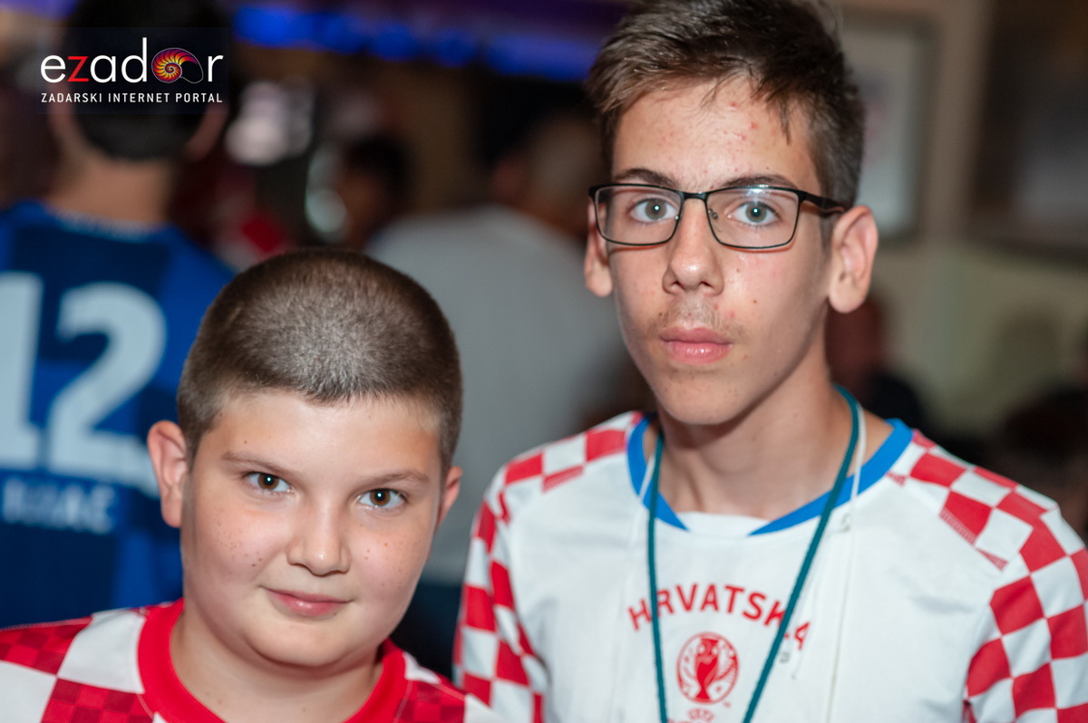 Zadar je gorio: Velika fešta nakon plasmana Vatrenih u finale Svjetskog prvenstva