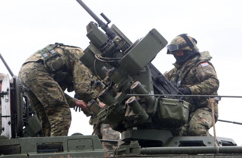 Slunj: Vojna vježba Združena snaga Slunj: Vojna vježba Združena snaga