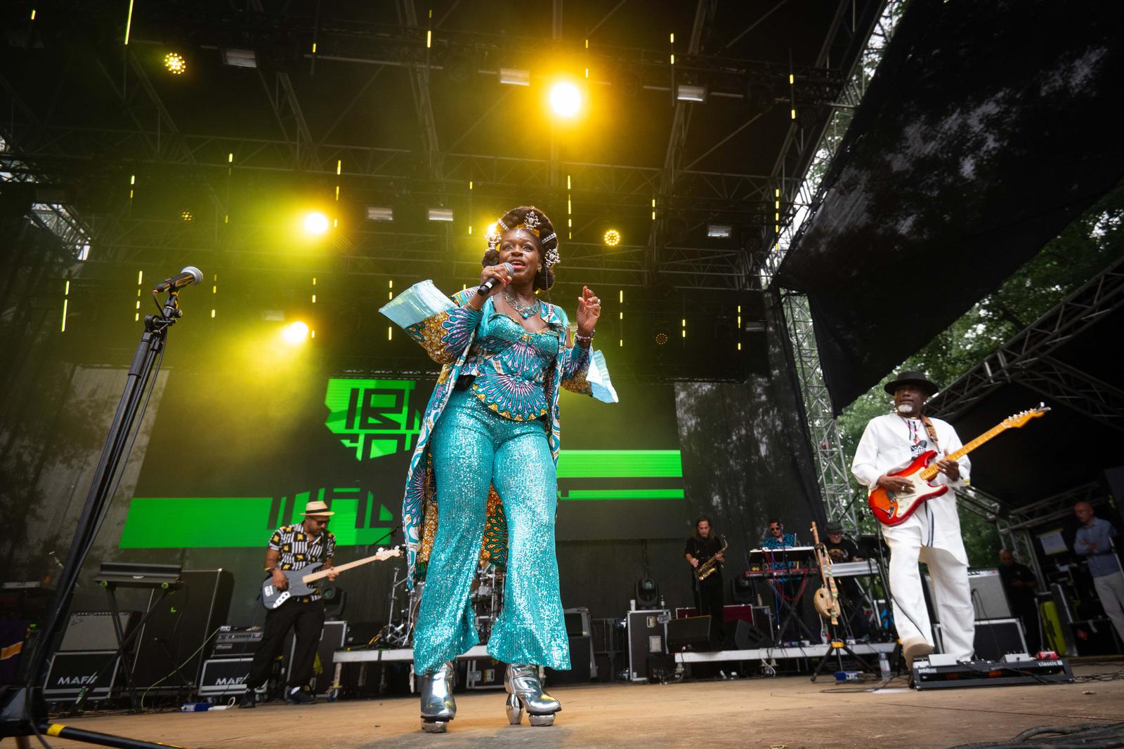 Ibibio Sound Machine na INmusic festivalu