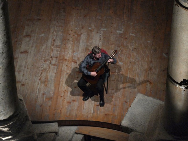 Daniel Wolff u sv. Donatu, foto: Vedran Penga Daniel Wolff u sv. Donatu, foto: Vedran Penga