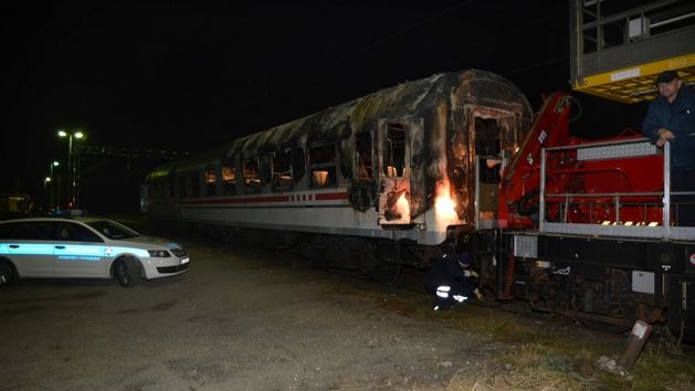 Zapalio se vagon putničkog vlaka