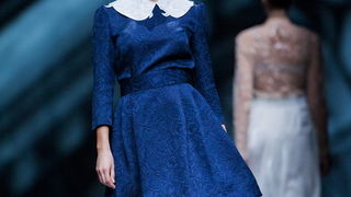 Zagreb, 191012.
U shopping centru Westgate od 18.-20.10. odrzava se modna revija Cro A Porter.
Na fotografiji: revija Monika Sablic.
Foto: Neja Markicevic / CROPIX