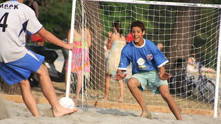 Turnir u nogometu na pijesku na Kolovarama (foto:Saša Čuka)