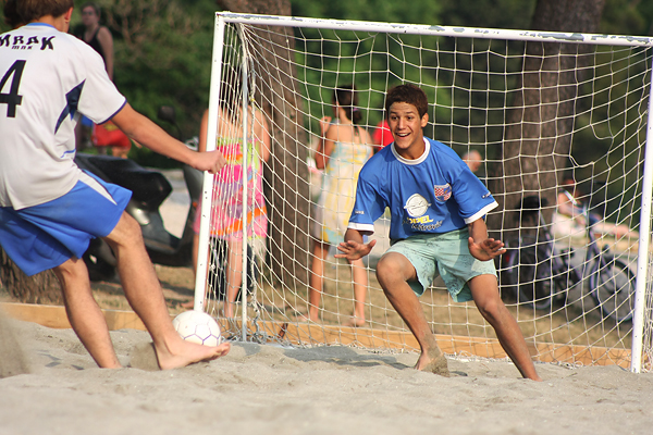 Turnir u nogometu na pijesku na Kolovarama (foto:Saša Čuka)