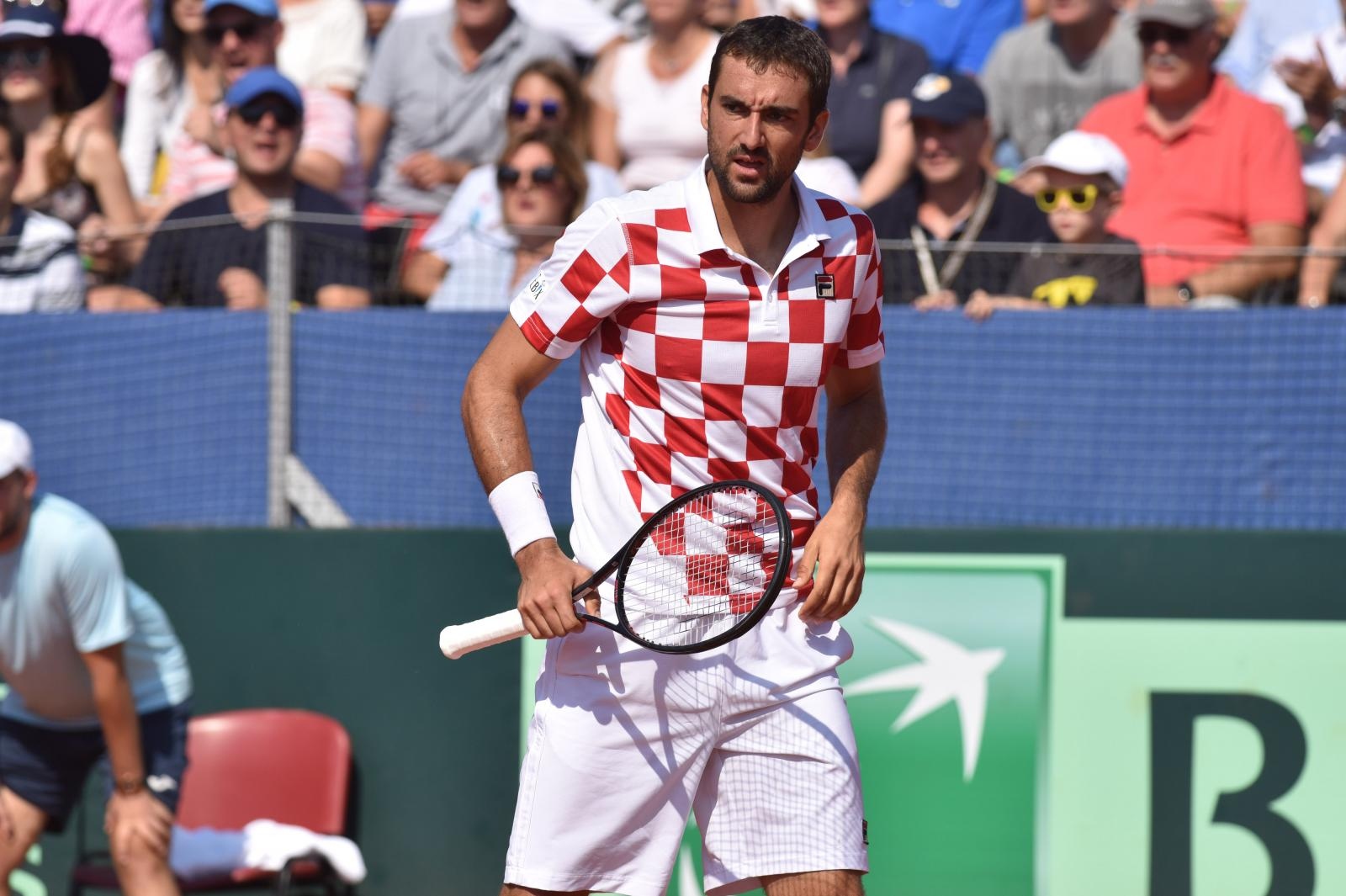 Davis Cup: Marin Čilić – Sam Querrey 1-3 Davis Cup: Marin Čilić – Sam Querrey 1-3