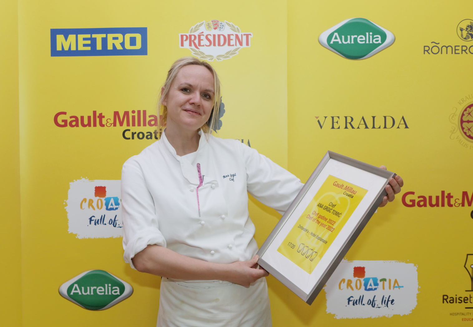 Po izboru gastronomskog vodiča Gault&Millau Croatia Ana Grgić Tomić najbolji chef godine Po izboru gastronomskog vodiča Gault&Millau Croatia Ana Grgić Tomić najbolji chef godine